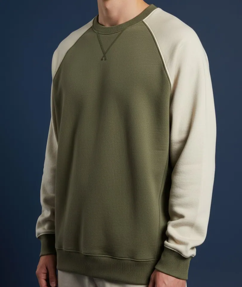 Sweatshirt manufacturer Karachi Pakistan showing knitted sweatshirt produced at Apex Corporation garment manufacturing facility